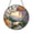 Acrylic 3.5 Inch, variant on Flower Pathway Stained Glass Suncatcher, Sunset Garden Window Hanging Art, Floral Glass Panel for Home, Nature-Inspired Window Decor, Gift Idea for Garden and Nature Lovers