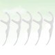 thumbnail image 3 of EeaseMX 50 piezas de limpiador dental de plástico, palillo de dientes de nailon, hilo dental portátil, juego de herramientas de limpieza interdental para niños y adultos., 3 of 8