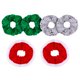 thumbnail image 2 of GOOHOCHY Lurrose 6PCS Christmas Hair Scrunchies Girl Bandas elásticas para el cabello Soporte para cola de caballo Conjunto de lazos para el cabello Accesorios para el cabello, 2 of 7
