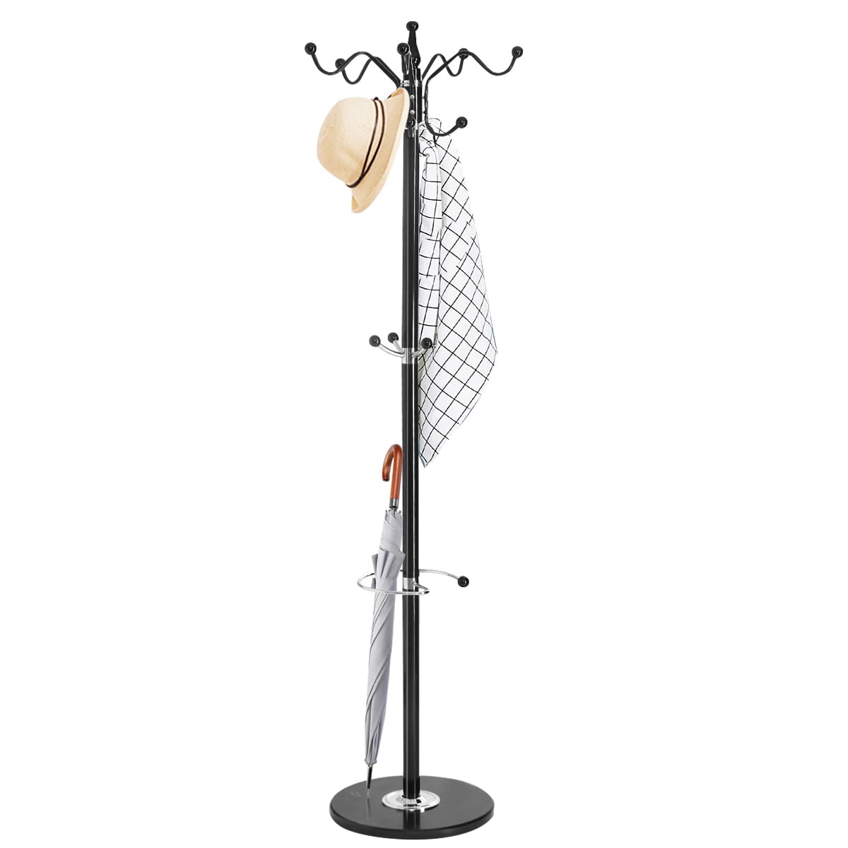 metal coat tree