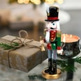 thumbnail image 2 of Raindrops 5pcs Wood Lovely Nutcracker Decor for Home Adorable Desktop Wooden Soldier Decor, 2 of 8