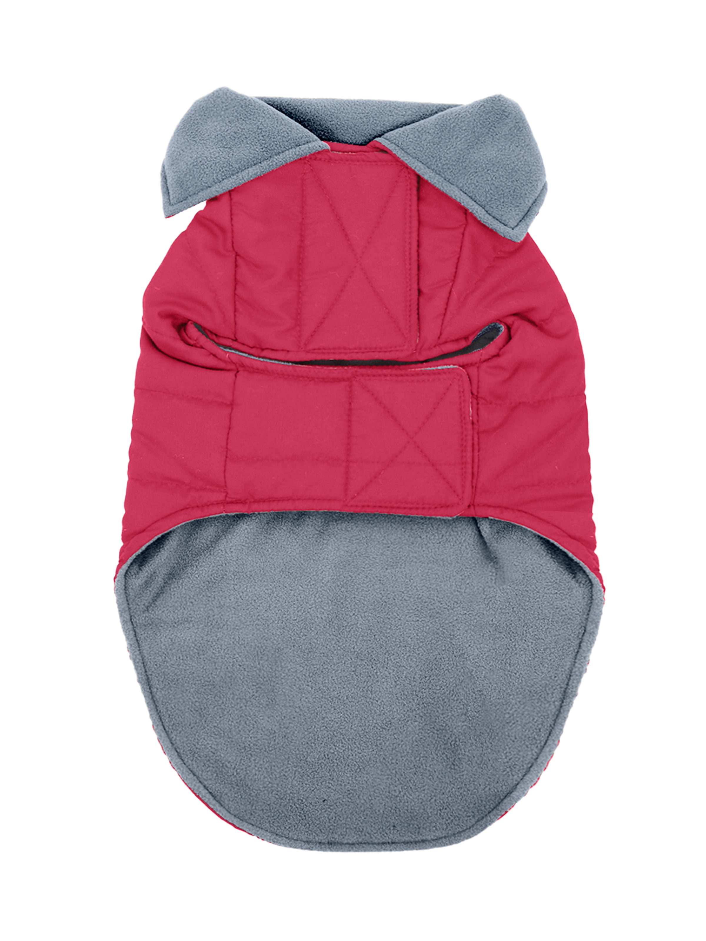 7th & Hudson Fleece Lined Puffer Vest for Dogs and Cats, Size S-XL