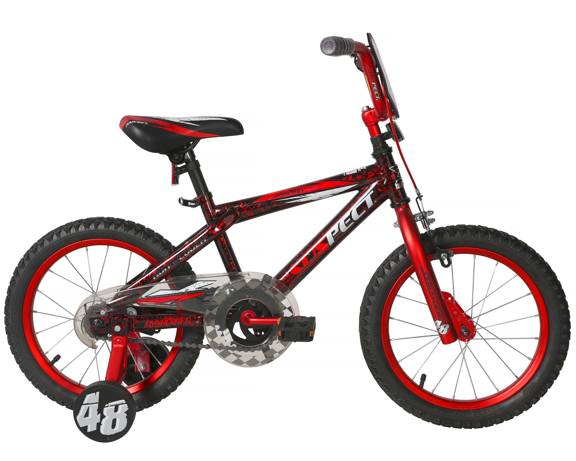 Dynacraft Suspect 16-inch Boys BMX Bike for Child 5-7 Years