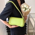 thumbnail image 4 of Bolso Cuero para Axila para Mujer Bolso Mano Versátil Bolso Tipo Cartera Informal (verde), 4 of 9