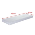 thumbnail image 3 of Sábanas protectoras universales para de , 80x190cm, poliéster, supersuaves, desechables, para salón, SPA, Hotel, de , Blanco Macarena Sábana de masaje, 3 of 6