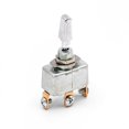 thumbnail image 2 of Heavy Duty Toggle Switch 3 Pin Chrome 50A Universal Electrical 12V, 2 of 4