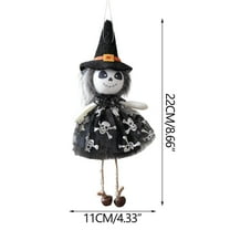 ChicYu Halloween Gauze Dress Doll Ornament Versatile Spooky Themed Decoration Suitable for Tabletop,Shelf or Mantel Decor Durable Available