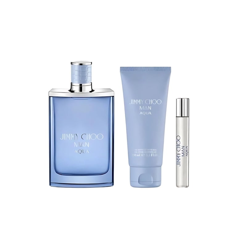 マンバイジョーゼット オードトワレ 15ml 2本セット Jimmy Choo Man Aqua Cologne | Men's Perfume Gift Set 3 Pc: Eau