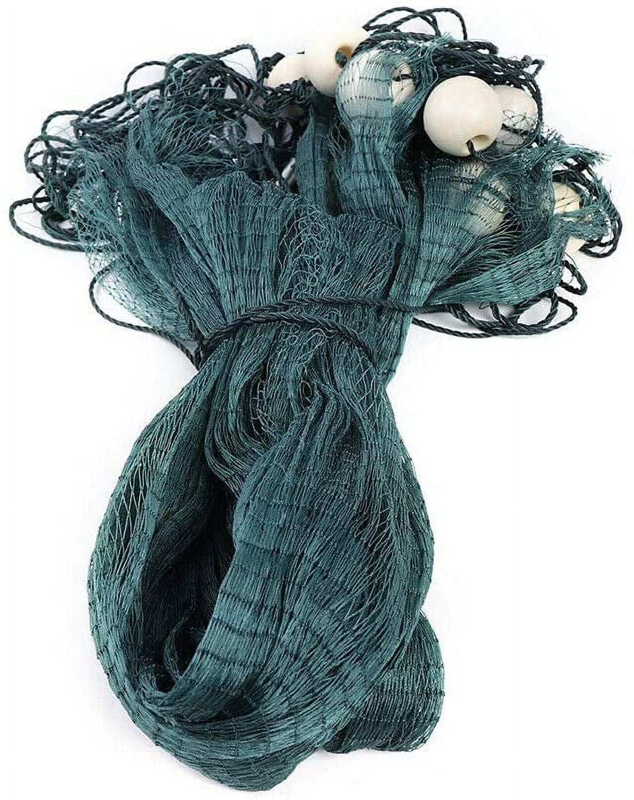 Miumaeov 33FT Nylon Beach Seine Drag Net Fishing Cast Monofilament