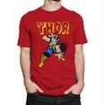 thumbnail image 1 of Thor Marvel Superhero Comic Books War Hammer Adult T-Shirt Tee, 1 of 4