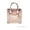 Rose Gold, variant on Mercer XS Primrose Metallic North South Shopper Crossbody Bag