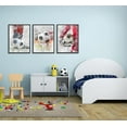 thumbnail image 2 of Hieng 3Pcs Soccer Painting Wall Art Kids Soccer Poster Prints Red Soccer Canvas Picture for Childs Baby Room Wall Decor Unframed(canvas only), 2 of 5