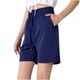 thumbnail image 2 of Puntoco pantalones cortos de verano para mujer, moda 2024, pantalones casuales de moda para primavera/verano, pantalones desnudos con cordón, pantalones cortos deportivos divididos para exteriores, 2 of 3