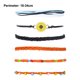 thumbnail image 2 of 2 juegos de pulseras para niñas adolescentes y mujeres, pulseras de cuerda impermeables, tobilleras de playa de verano, pulsera tejida, 2 of 5