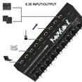 thumbnail image 2 of Mini Mixeur Audio 6 8 Canaux Mixeurs de Lignes Stéréo pour Microphone Guitare Basse, 2 of 10