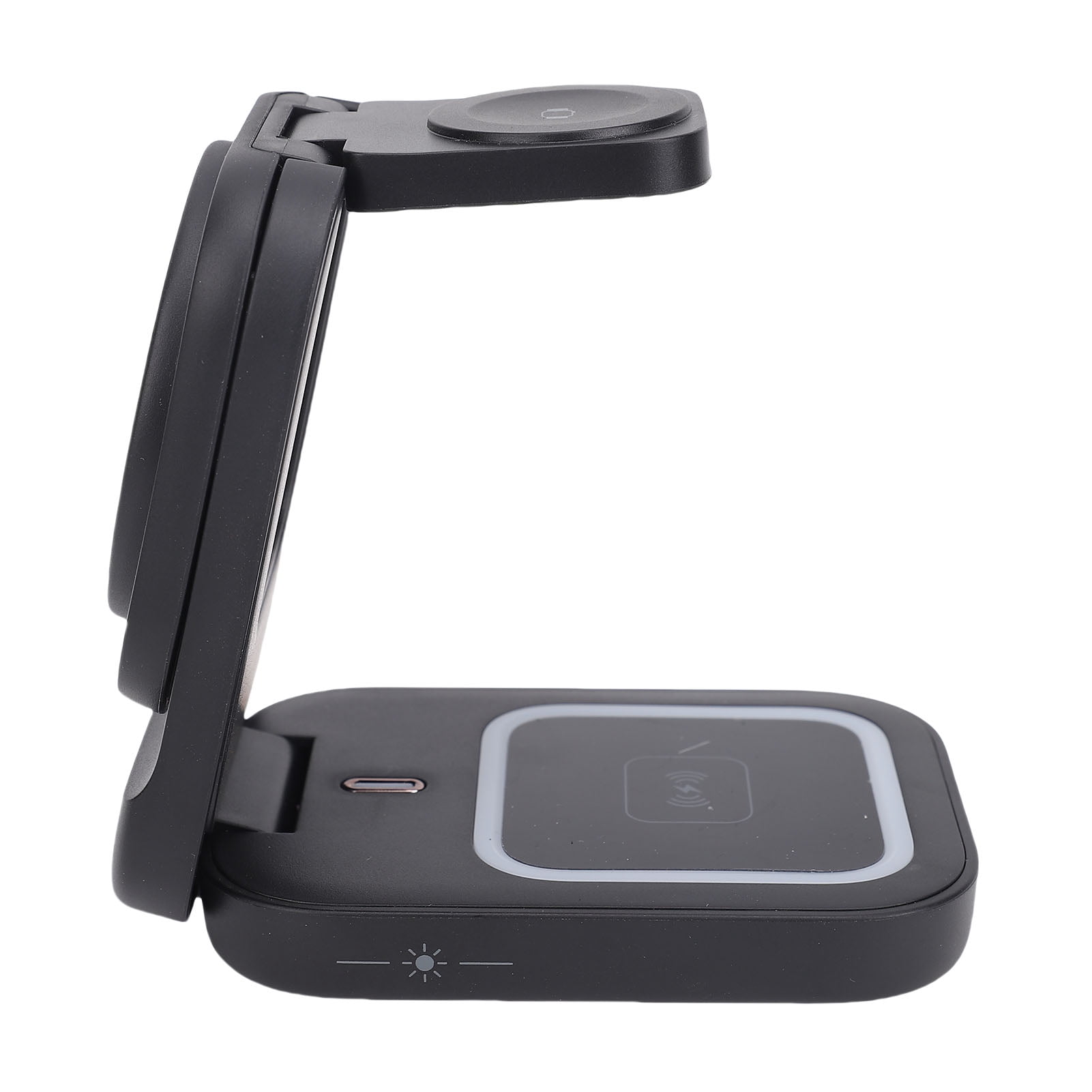 3 in 1 Magnetic Wireless Charger, 15W Fast Charging Efficient Multifunctional Wireless Charger Space Saving  for Mobile Phone