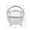 thumbnail image 4 of Steamer for Instant Pot Pressure Cooker, grey, 4 of 5
