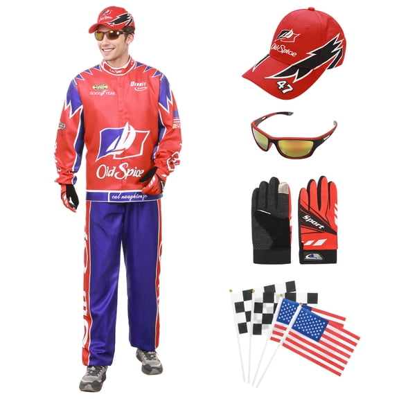 Alaiyaky Halloween Costume Adult Costume for Men Top Pants Cap Full Outfit Halloween Uniform Props