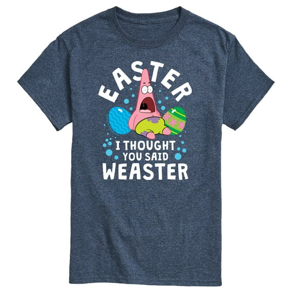 SpongeBob Squarepants - Easter Weaster Patrick - Men's Short Sleeve Graphic T-Shirt