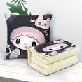 thumbnail image 3 of Nueva colcha de almohada de dibujos animados de Sanrio para la oficina, la pausa del almuerzo, el uso en el automóvil, colcha de almohada 2 en 1, colcha multifuncional para aire acondicionado, 3 of 5