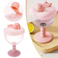 thumbnail image 2 of 6Oz Baby Goblet Sippy Cup, Elegant Wine Glass Style Training Drinkware with Secure Lid, Leakproof Toddler Cup for Special Occasions, Bpa-Free Infant Learning Cup for Developing Refinement, A Cup, 2 of 9