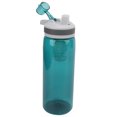 thumbnail image 3 of Bouteille d'Eau Filtrée, Filtre de Bouteille d'Eau Léger Camping Portable 770 ml Filtre d'Eau pour Aventure en Plein Air pour Camping Randonnée Urgence Vert, 3 of 8