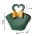 thumbnail image 3 of CSChome Gift Bag 5Pcs Convenient Colorful Mini Handbag Faux Leather Gift Bag for Parties Weddings Decoration, 3 of 7
