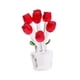 thumbnail image 3 of Figuras de rosas de cristal, regalo de rosas, ramos de flores, adorno para Navidad para mujeres rojo, 3 of 9