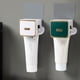 thumbnail image 5 of Cateissary Exprimidor de de Stick-on Dispensador de de multiusos Cosméticos Prensa Rolling Holder Baño para inodoro Juegos de accesorios de baño Verde, 5 of 6