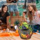 thumbnail image 3 of Letter Design Coffee Capsule Holder Hollow Iron Rack Snacks Candy Metal Storage Basket - Black Coffe, 3 of 5