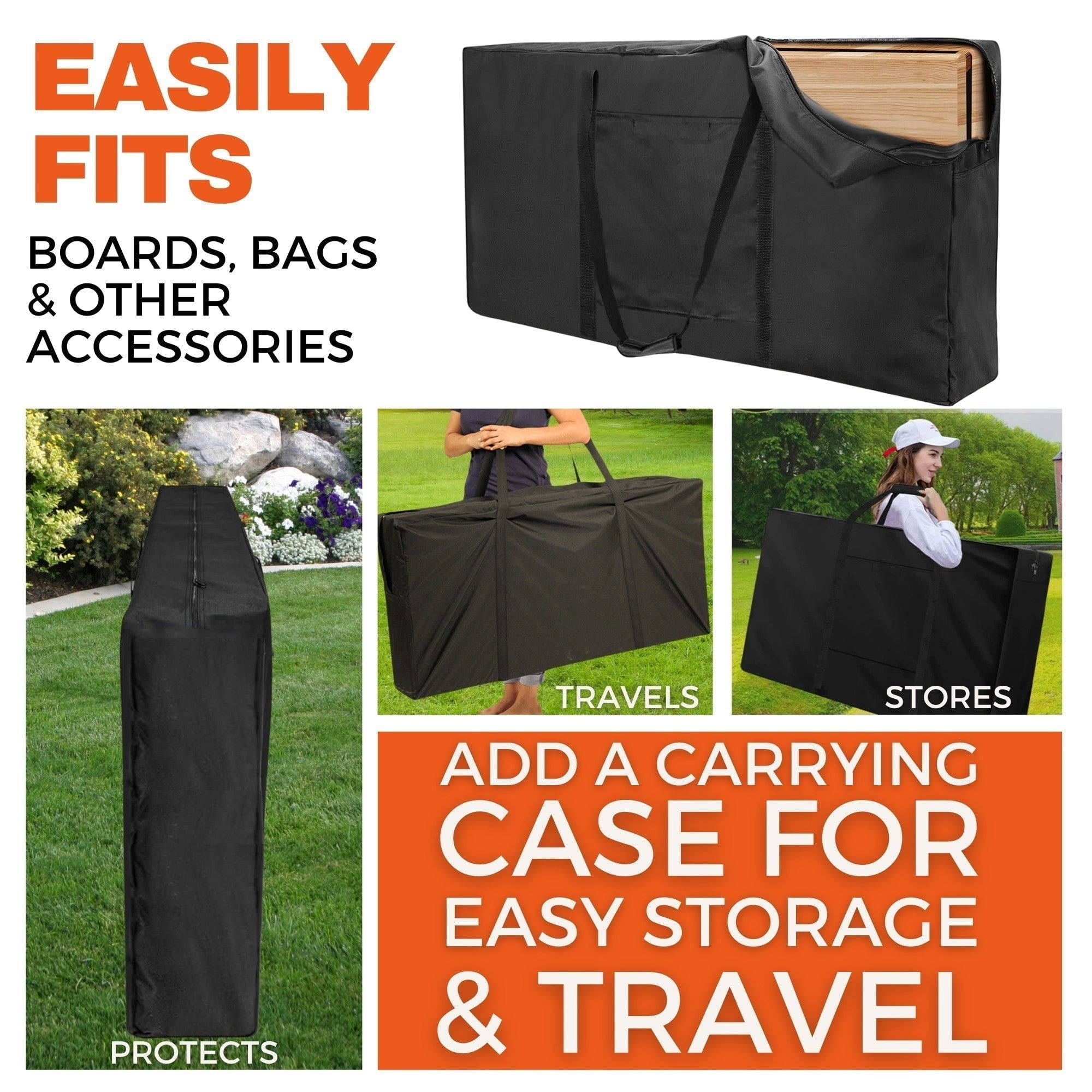 Skip's Garage | Philadelphia All-Weather 2x4 Cornhole Board Set with Bags