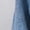 Blue, variant on Cropped Black Denim Hoodie