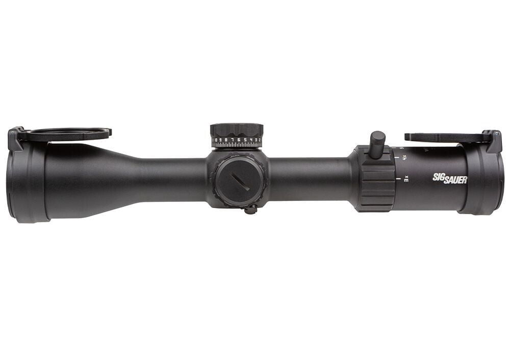 Sig Sauer WHISKEY4 3-12x44mm Riflescope w/ SFP Quadplex Reticle