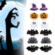 thumbnail image 2 of Mini pinza para el pelo de plástico TQEHS para mujer y niña forma de fantasma Halloween, 2 of 6