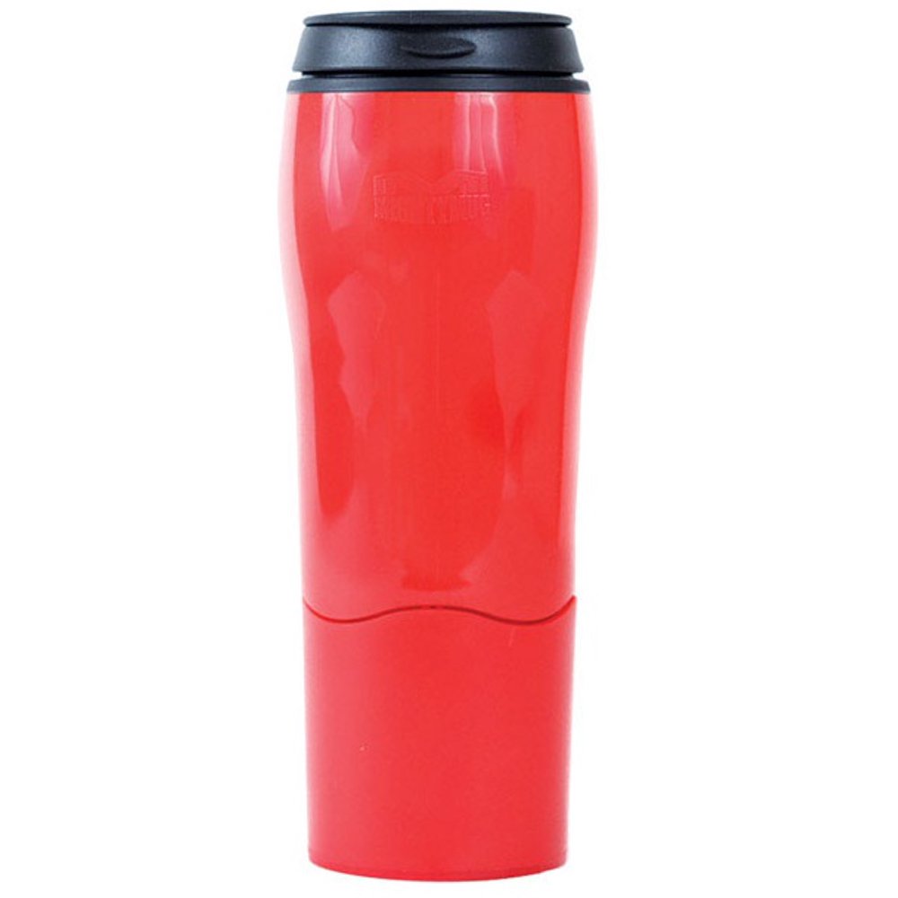 Mighty Mug Red Plastic Travel Mug BPA Free 16 oz.