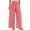 Style1-Pink linen pants women, variant on Xdegoge Womens Casual Cotton Linen Pants Straight Leg Business Causal Slacks Summer Drawstring Pull on Pants Loose Summer Lightweight Elastic Wide Leg Trousers Pantalones De Lino Para Hombres