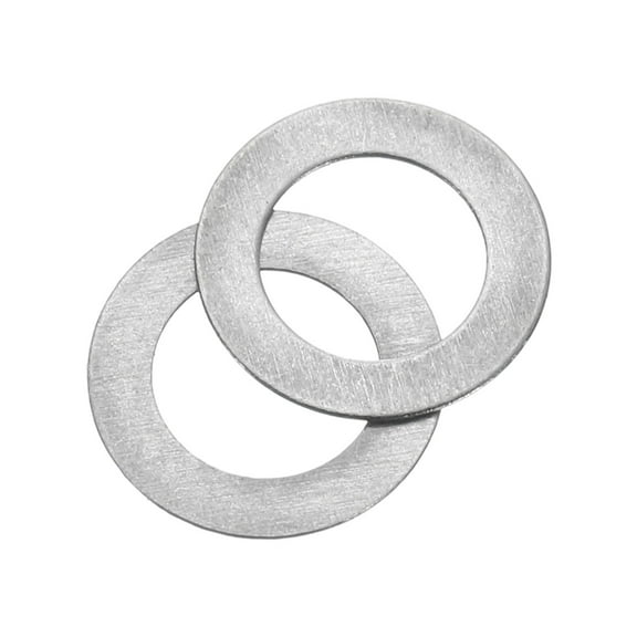 120Pcs 304 Stainless Steel Flat Washers, M5x8x0.1mm Ultra Thin Flat Spacers