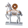 thumbnail image 4 of Estatuilla creativa de estatua de caballo, adorno de caballo de resina, escultura de Animal, arte decorativo, artesanía para sala de estar, decoración Estilo Argenta B Macarena estatuilla de caballo, 4 of 8