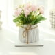 thumbnail image 4 of Flores artificiales Cateissary con jarrón de cerámica decorativas, 4 of 6