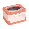 thumbnail image 4 of Inodoros de Camping, inodoro portátil, asiento cómodo plegable, cojín, orinal para niños, silla, orinal de entrenamiento para niñas, niños, barco en Naranja, 4 of 8