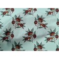thumbnail image 4 of oneOone Coton Bio Voile Feuilles & Motif Floral Imprimé BTY 42 Pouces de Large, 4 of 4