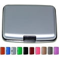 thumbnail image 2 of Vorkoi RFID Blocking Credit Card Protector Aluminum ID Case Hard Shell Business Card Holders Metal Wallet for Men or Women, 2 of 7