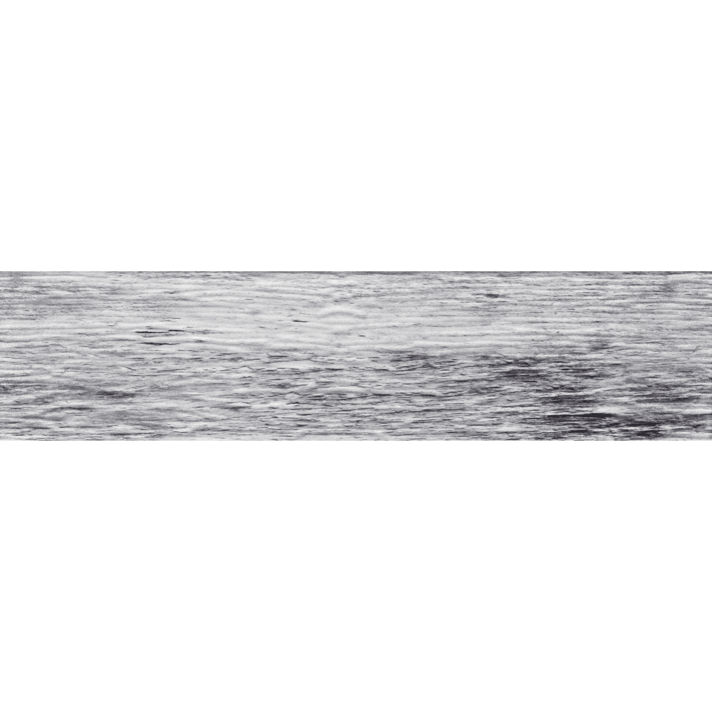 The Tile Life Woodland 3" x 12" Silver Glass Brick Mosaic Wall Tile, 1 Sheet
