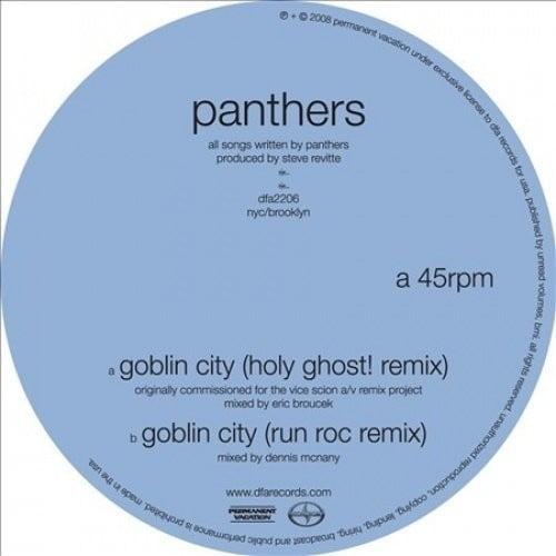 Panthers - Goblin City (Holy Ghost Remix) - Music & Performance - Vinyl