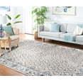 thumbnail image 4 of SAFAVIEH Brentwood Pompeii Geometric Area Rug, Light Gray/Blue, 10' x 13', 4 of 11