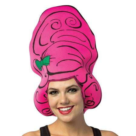 Cartoon Wig - Beehive Pink