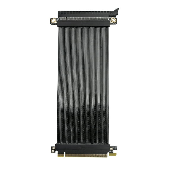 Durability PCIE 5.0 X16 Risers Cable Supports Backward Compatibility with PCIE4.0 PCIE3.0 32Gbps Transmission Rate