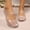 White, variant on Womens Jelly Sandals Closed Toe Clear Mules For Women Summer Beach Slip On Casual Shoes White US:6.5