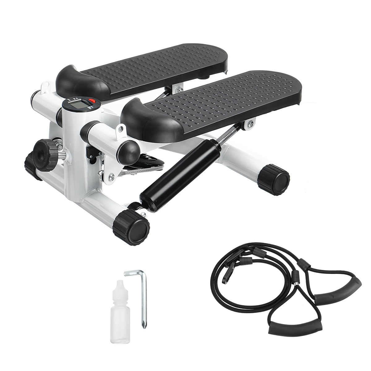 Mini Stepper Trainer Adjustable Height Stepper Exercise Machine with
