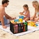 thumbnail image 5 of Bolsa de playa de malla con poliéster impermeable – Bolsa transpirable de secado rápido para trajes de baño, toallas, protector solar – Organizador de viaje ligero y plegable para la playa,, 5 of 6